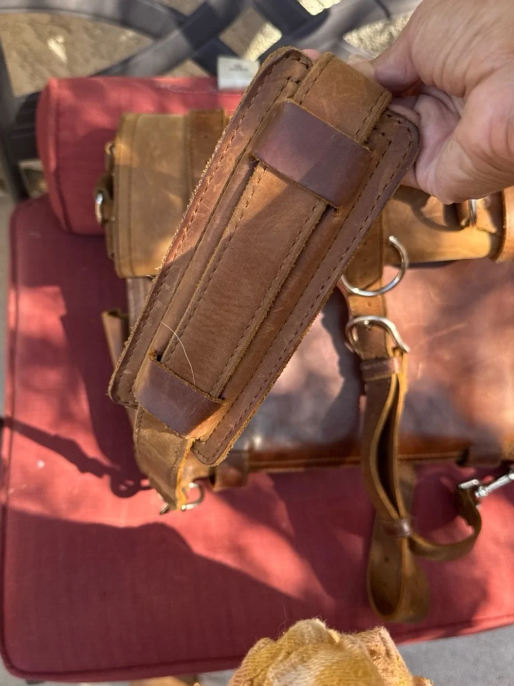 Saddleback Leather handcrafted brown
